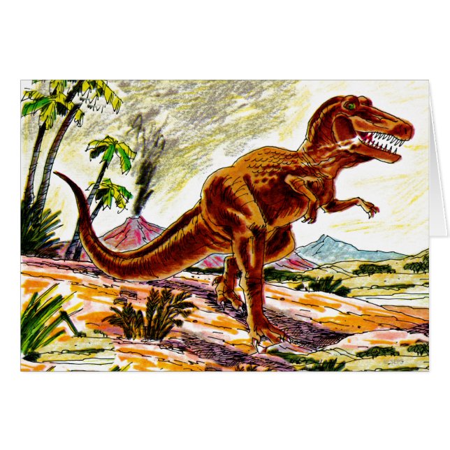 Tyrannosaurus Rex Dinosaur (Front Horizontal)
