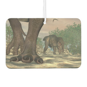Tyrannosaurus rex dinosaur feet - 3D render Car Air Freshener