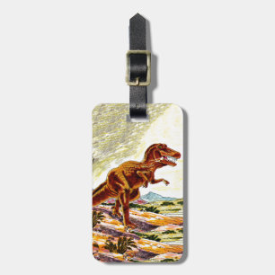 Tyrannosaurus Rex Dinosaur Luggage Tag