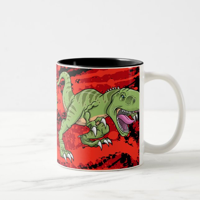 Tyrannosaurus Rex Dinosaur  Mug (Right)