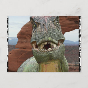 Tyrannosaurus Rex Dinosaur Postcard