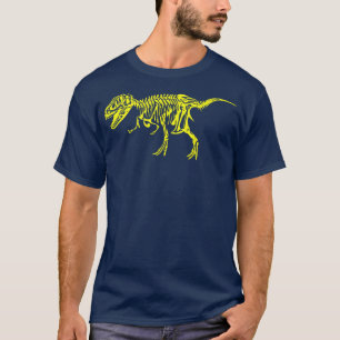 Tyrannosaurus Rex Dinosaur Skeleton Fossil Reptile T-Shirt