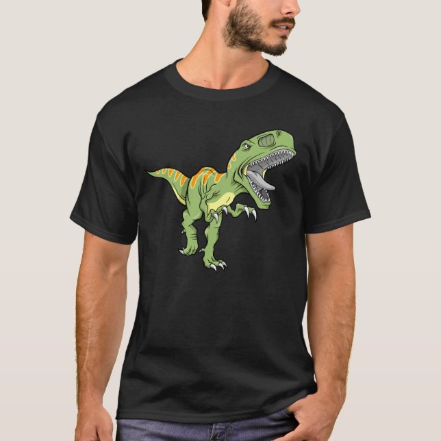 Tyrannosaurus Rex Dinosaur  T-Shirt (Front)