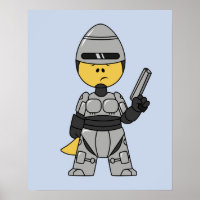 Tyrannosaurus Rex Dressed As Robocop.