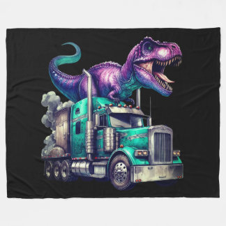 Tyrannosaurus Rex Fleece Blanket