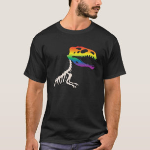 Tyrannosaurus Rex Gay Dinosaur Halloween LGBT Righ T-Shirt