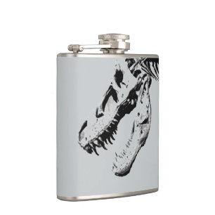 Tyrannosaurus rex hip flask