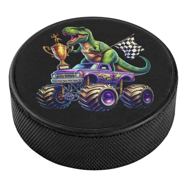Tyrannosaurus Rex Hockey Puck (3/4)
