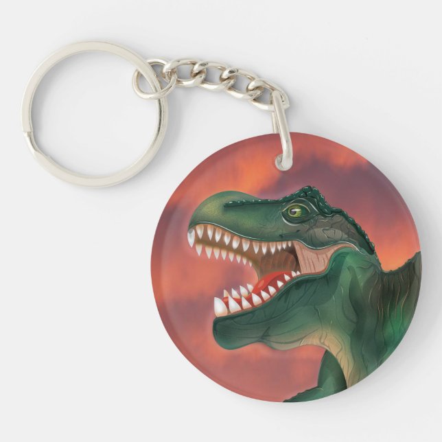 Tyrannosaurus rex key ring (Front)
