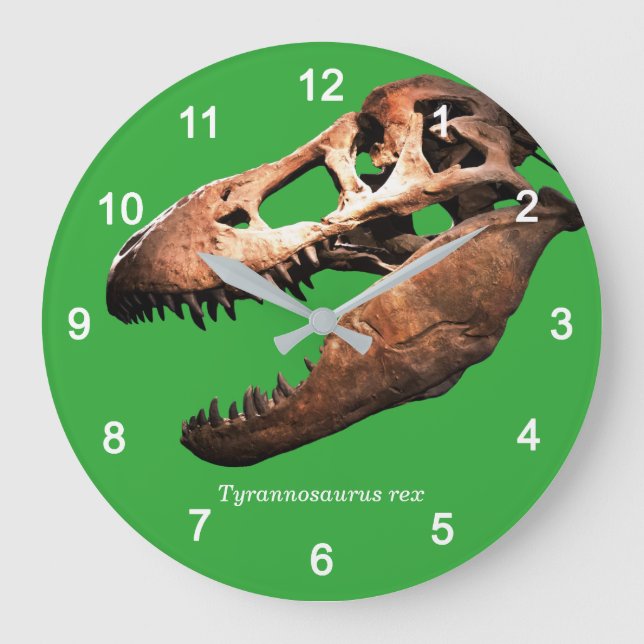 Tyrannosaurus rex large clock (Front)