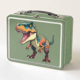 Tyrannosaurus Rex Metal Lunch Box