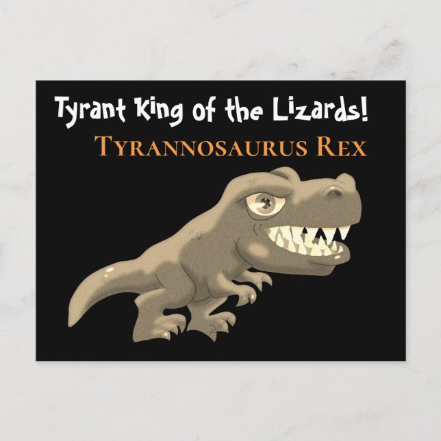 Tyrannosaurus Rex Postcard (Front)