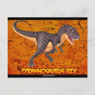 Tyrannosaurus Rex postcard