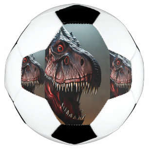 Tyrannosaurus Rex Scary Face, Soccerball Football