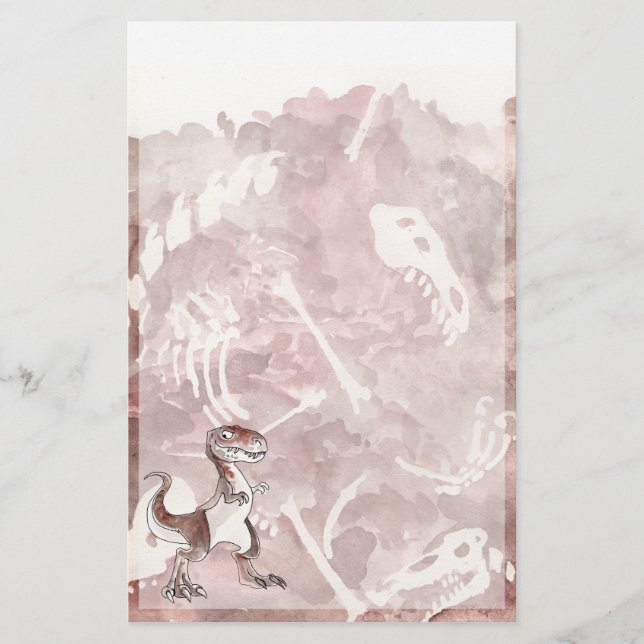 Tyrannosaurus Rex Stationery (Front)