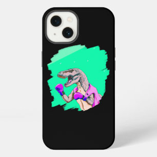 Tyrannosaurus Rex T Rex Boxing Cool Funny Dinosaur iPhone 13 Case