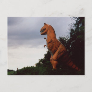 Tyrannosaurus Rex T-Rex Dinosaur Postcard Photo