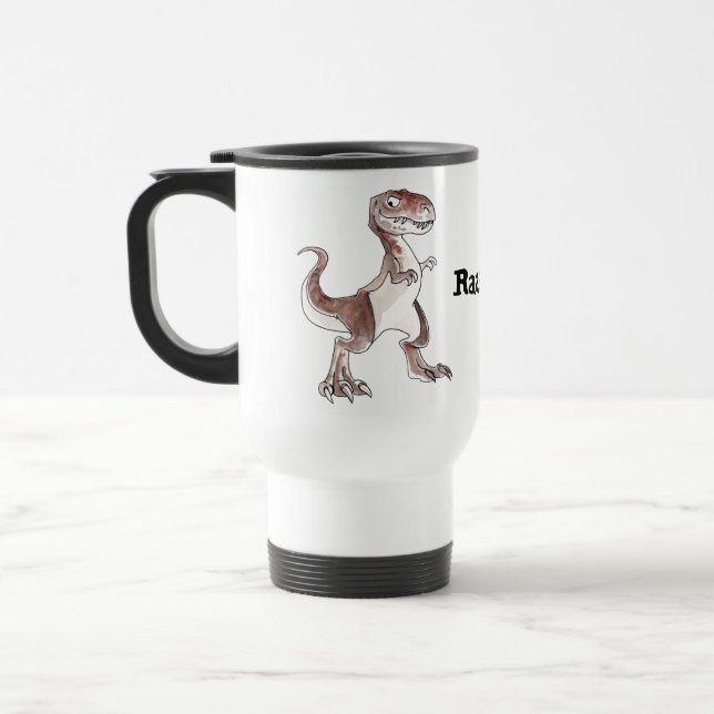 Tyrannosaurus Rex Travel Mug (Left)
