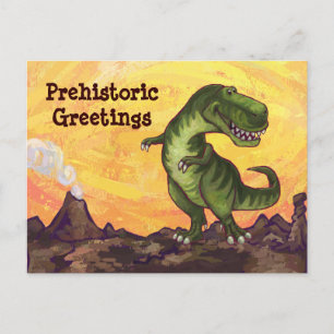 Tyrannosaurus Rex Writing Stuff Postcard