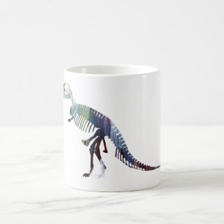 Tyrannosaurus skeleton coffee mug