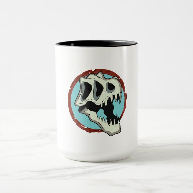 Tyrannosaurus Skull Mug (Center)