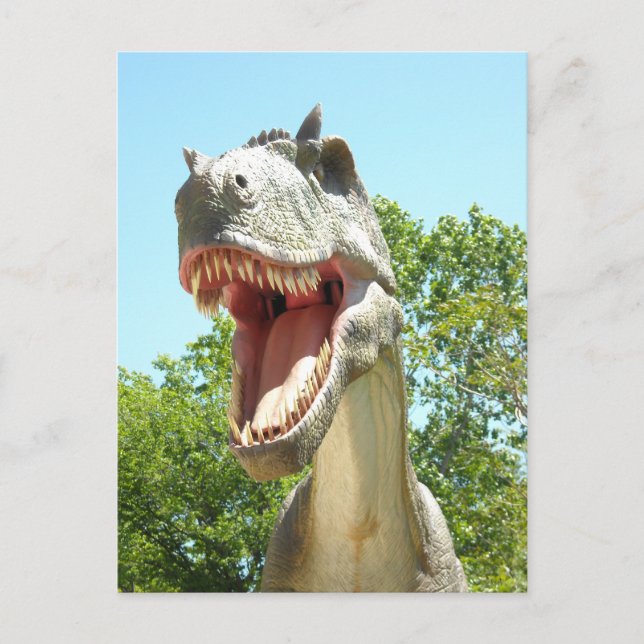 Tyrannosaurus T-Rex Dinosaur Postcard (Front)