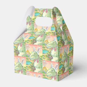 TYRANNOSAURUS T-REX EASTER BUNNY GABLE FAVOR BOX