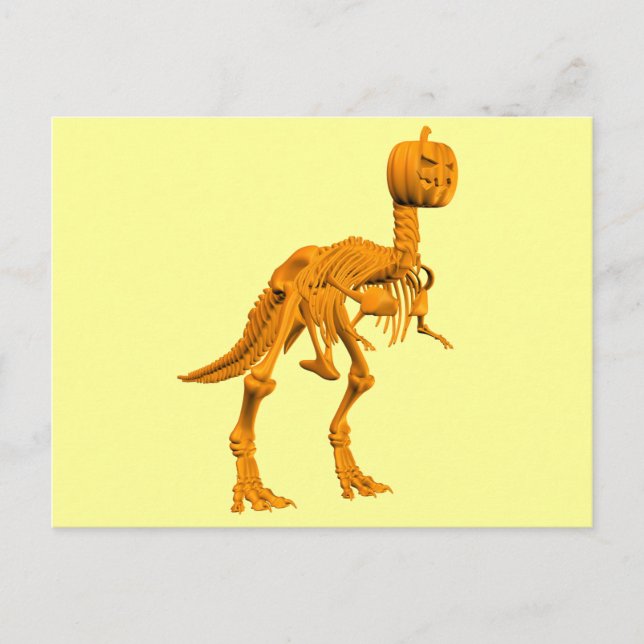 Tyrannosaurus tricktreatus postcard (Front)