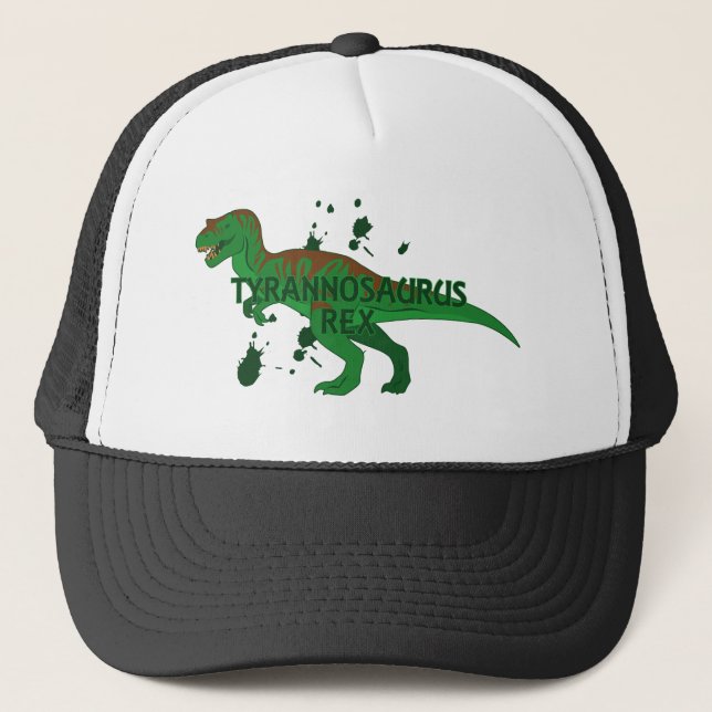 Tyrannosaurus Trucker Hat (Front)