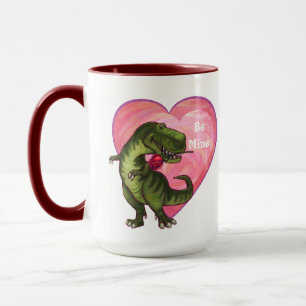 Tyrannosaurus Valentine's Day Mug