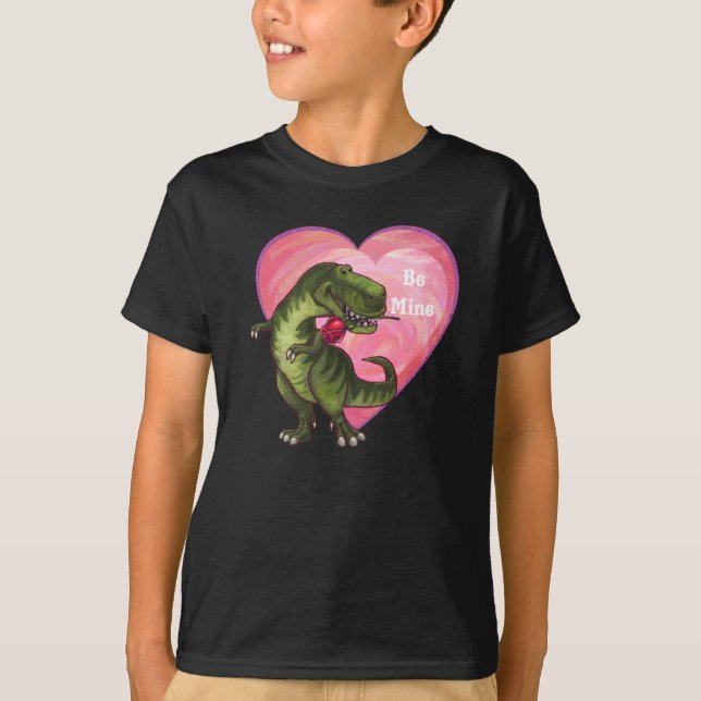 Tyrannosaurus Valentine's Day T-Shirt (Front)