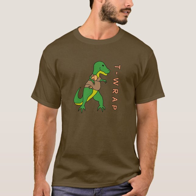 Tyrannosaurus-Wrap T-Shirt (Front)