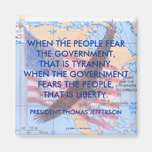 TYRANNY VS. LIBERTY MAGNET