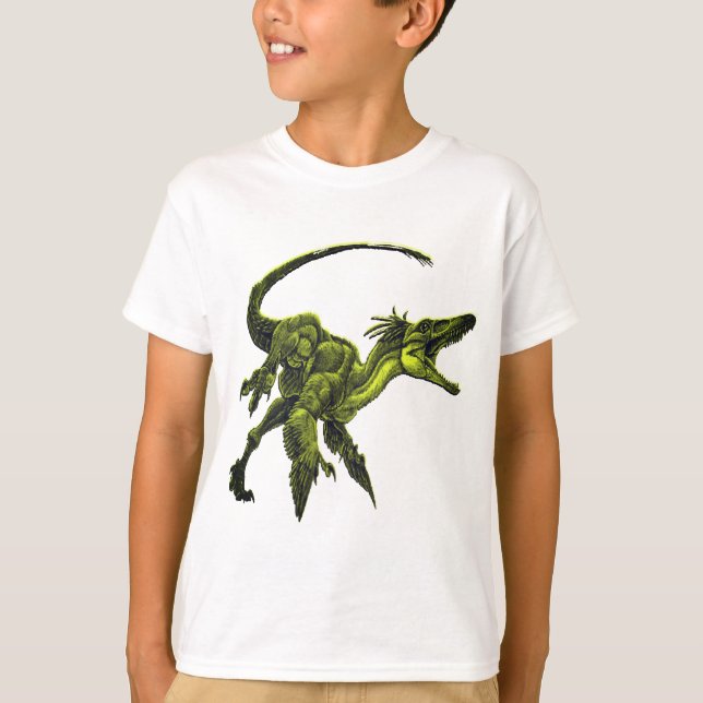 tyranosaurus-rex dinosaur design t-shirt (Front)