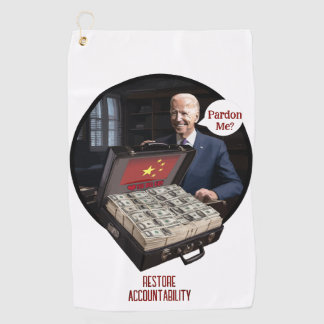 TyrantWear: Pardon Me? Golf Towel