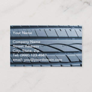 Tyre business card