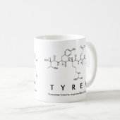 Tyrek peptide name mug (Front Right)