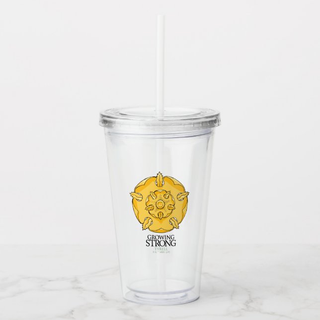 Tyrell Sigil - Growing Strong Acrylic Tumbler (Front)