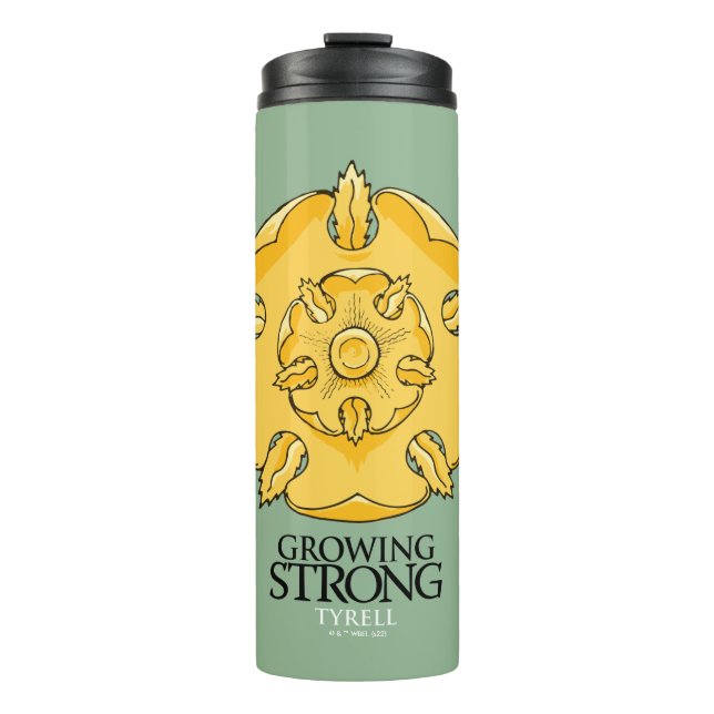 Tyrell Sigil - Growing Strong Thermal Tumbler (Front)