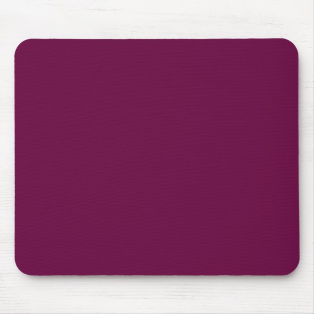 Tyrian Purple Solid Colour Mouse Mat (Front)