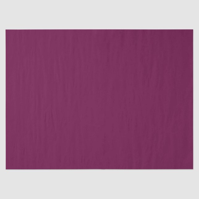 Tyrian Purple Solid Colour Tissue Paper (Front)