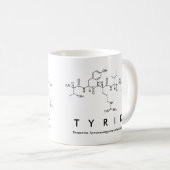 Tyrik peptide name mug (Front Right)