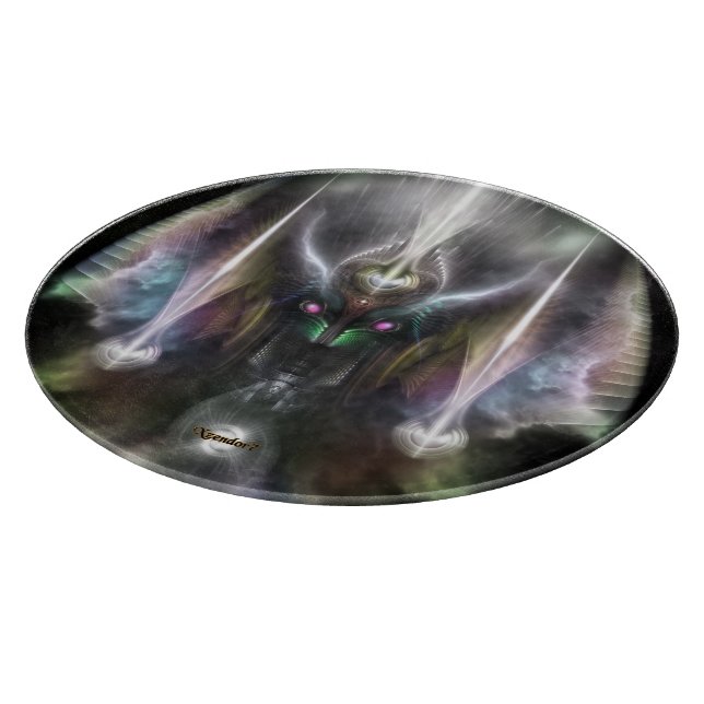 Tyrinan The Horikin God Of War Cutting Board (Corner)