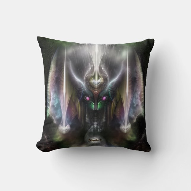 Tyrinan The Horikin God Of War Decorative Pillow (Front)