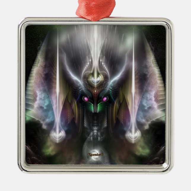 Tyrinan The Horikin God Of War Metal Tree Decoration (Front)