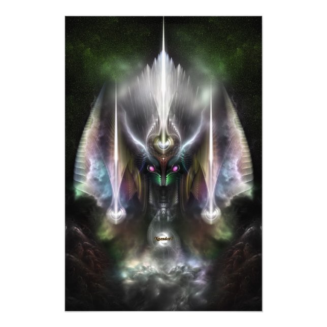 Tyrinan The Horikin God Of War Photo Enlargement (Front)