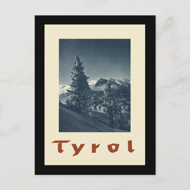 Tyrol Austria Postcard (Front)