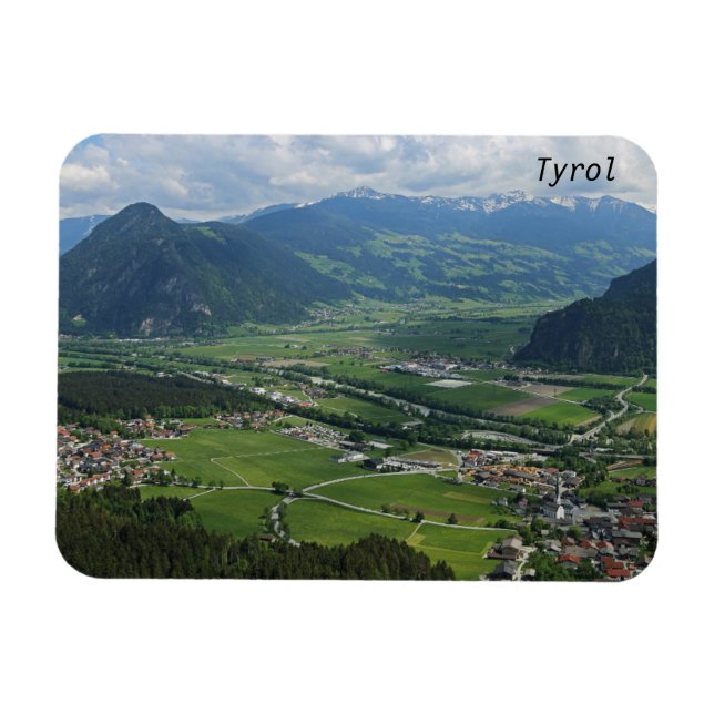 Tyrol landscape magnet (Horizontal)