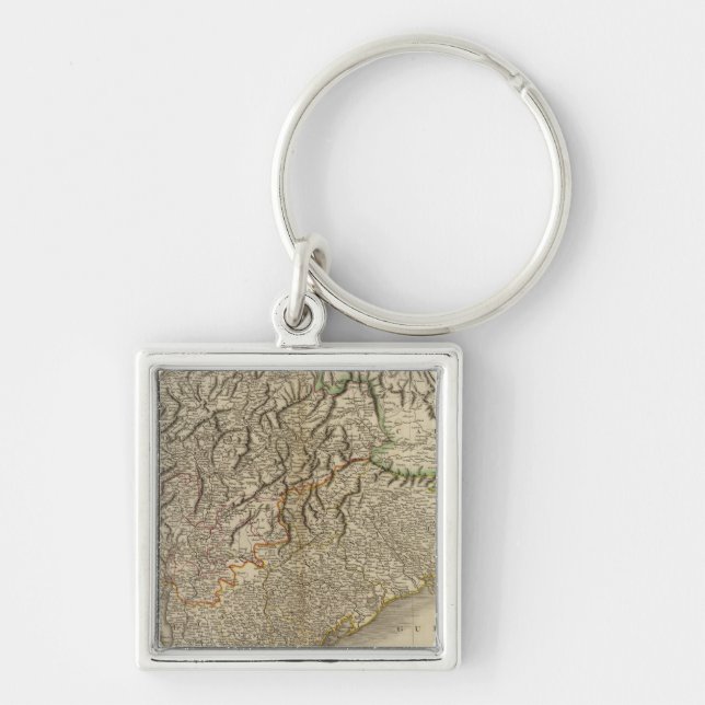 Tyrol, Venice, Mantua Key Ring (Front)