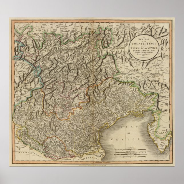 Tyrol, Venice, Mantua Poster (Front)